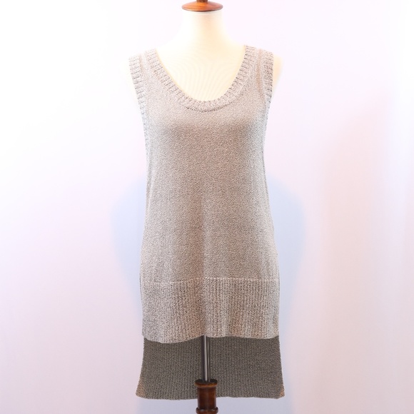 Banana Republic High Low Sleeveless Knit Tunic - Picture 2 of 7